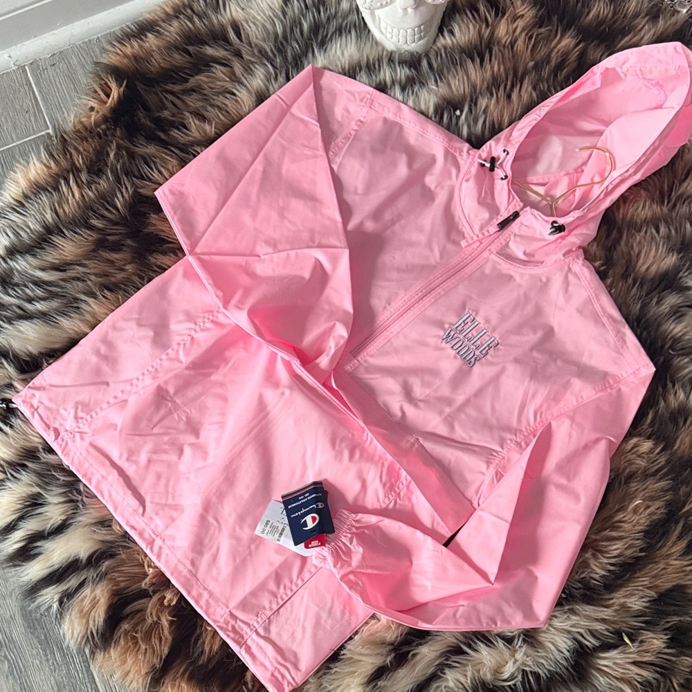 Champion Light Pink Hooded Jacket